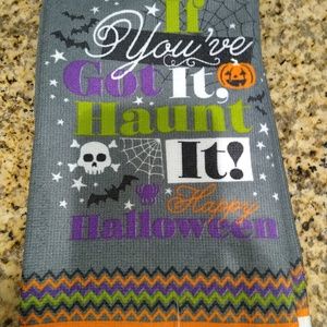 Halloween Dish Towel